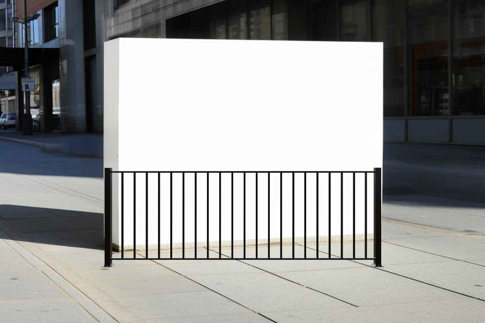 Commercial Staggered Picket