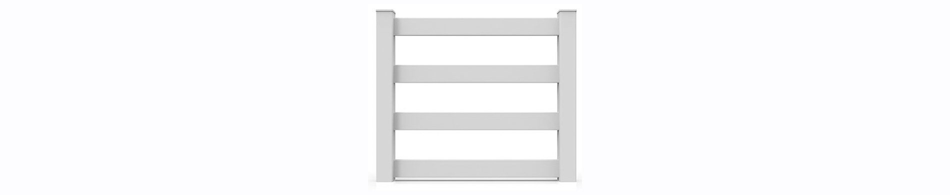 Installing a 3 rail ranch fence in Colorado