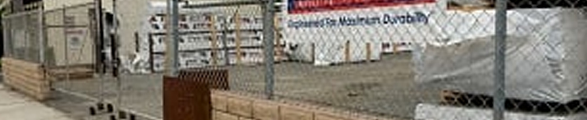 Simon installed a white color Duramax vinyl fence around his farmhouse