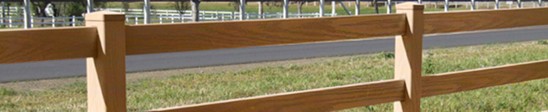 A Ranch Rail fence around your farm or yard is a perfect choice