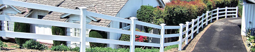 Duramax ranch rail fence – It is a mix of traditional and modern fencing