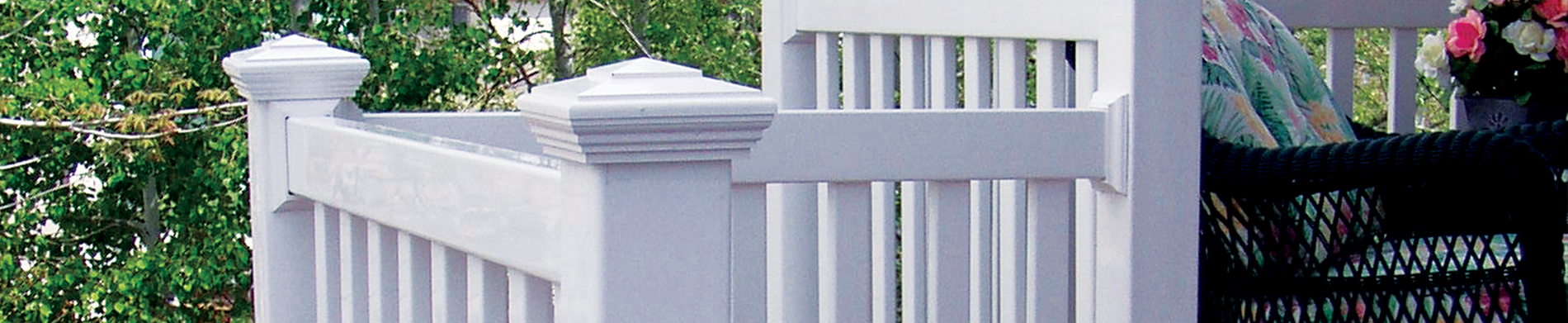 custom vinyl fencing
