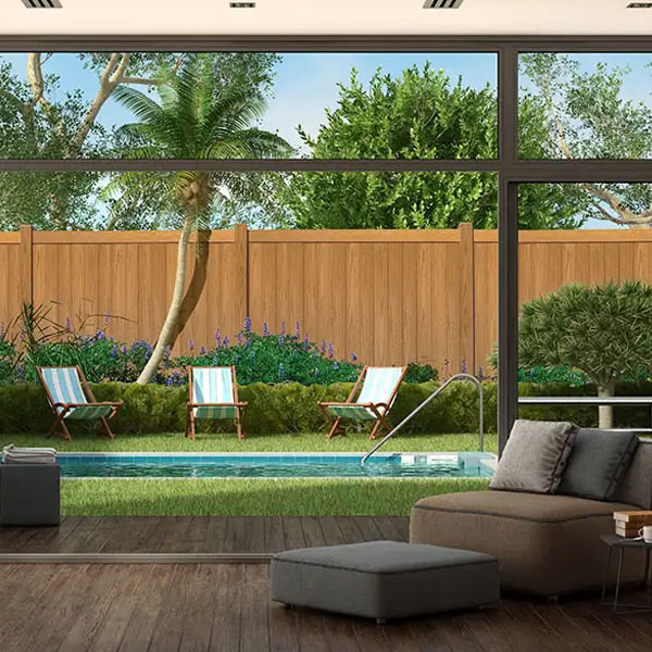 custom vinyl fencing