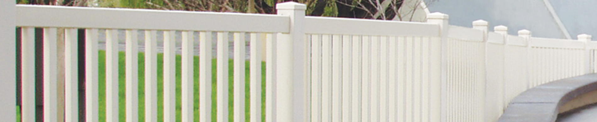 White Vinyl Fence Orange County