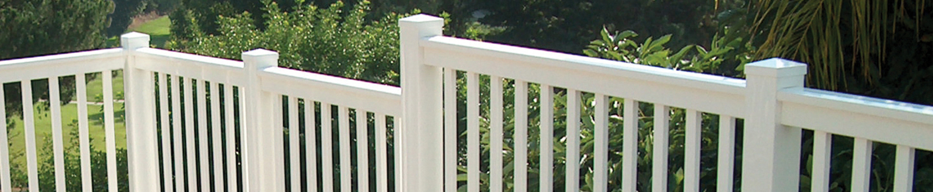 A vinyl fence stands out from the rest making your property secure and attractive