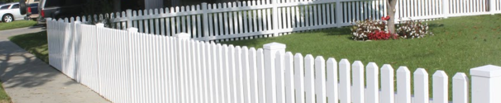 Why repair an old fence when you can install a durable vinyl fence panel?