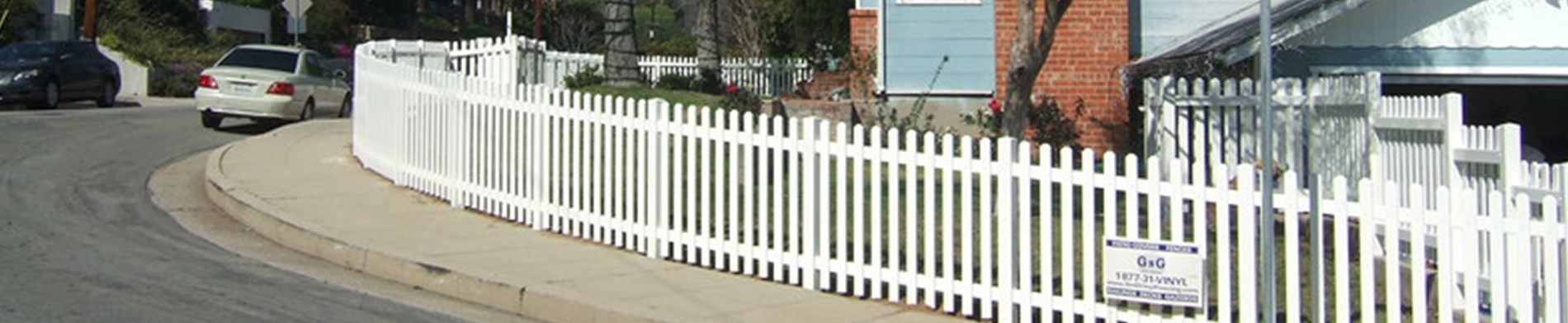 Install ASTM certified vinyl fenceing around your yard