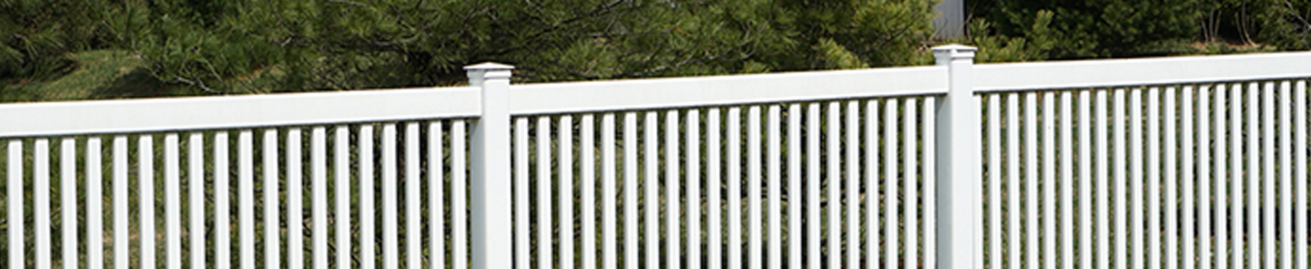vinyl perimeter fencing